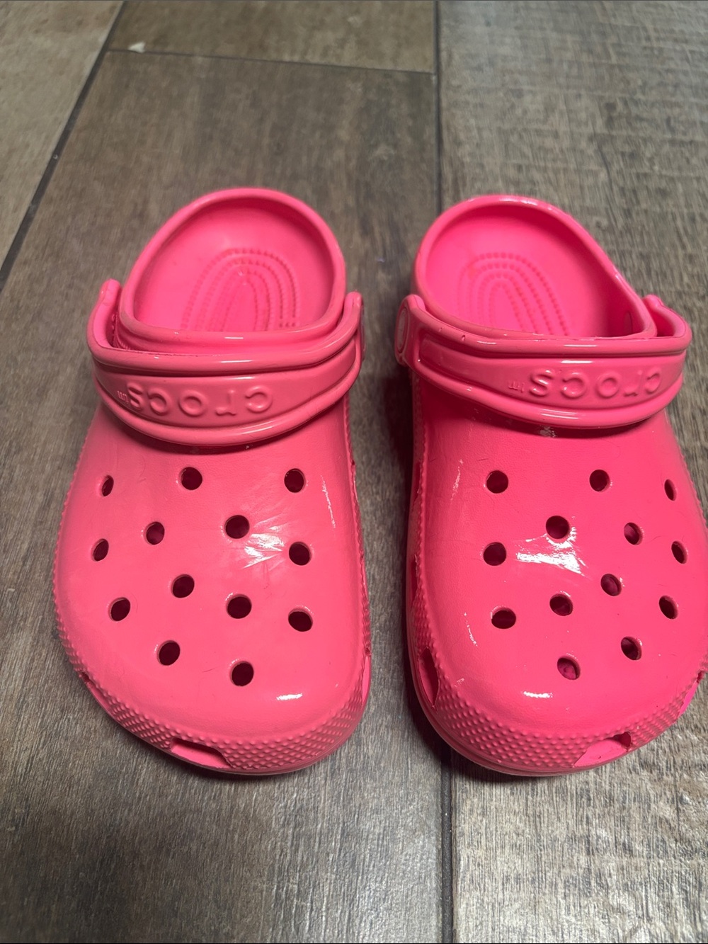 CROCS Kids' Classic Clog - Bright Pink